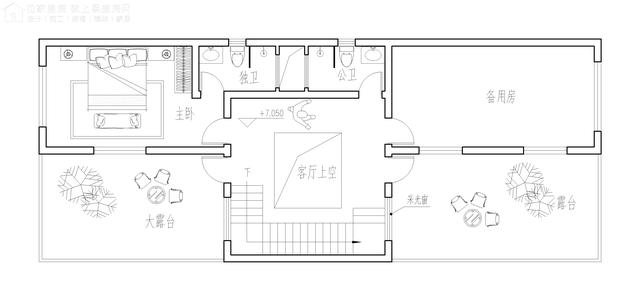 開間7.8米民房設(shè)計，一層還設(shè)計上了商鋪，商住兩用