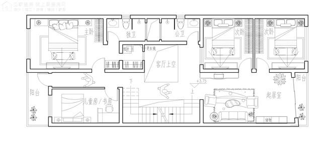 開間7.8米民房設(shè)計，一層還設(shè)計上了商鋪，商住兩用