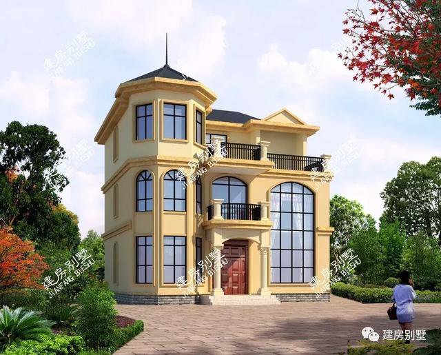 江西南北通透的2款三層新民居設計戶型，自建房不后悔