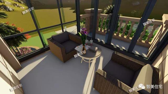 16×13.8米豪華三層半別墅豪宅戶型圖，還帶電梯