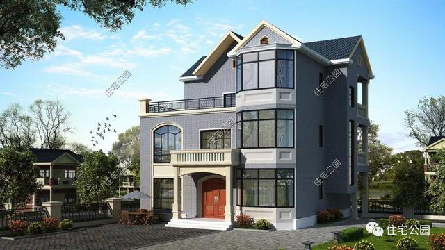 帶車庫農(nóng)村自建房子戶型和外觀圖片大全，讓你一次看個(gè)夠