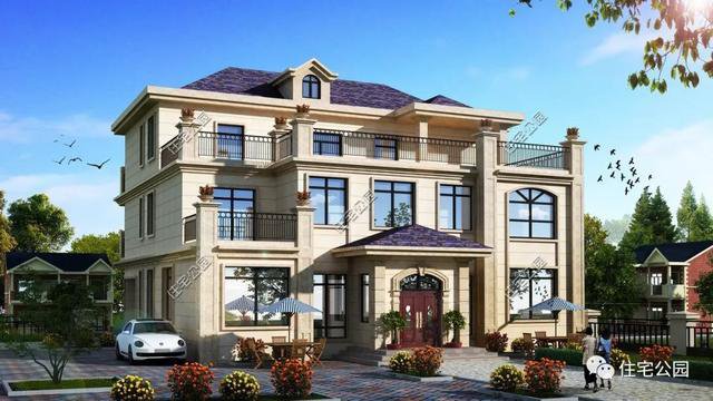 帶車庫農(nóng)村自建房子戶型和外觀圖片大全，讓你一次看個(gè)夠