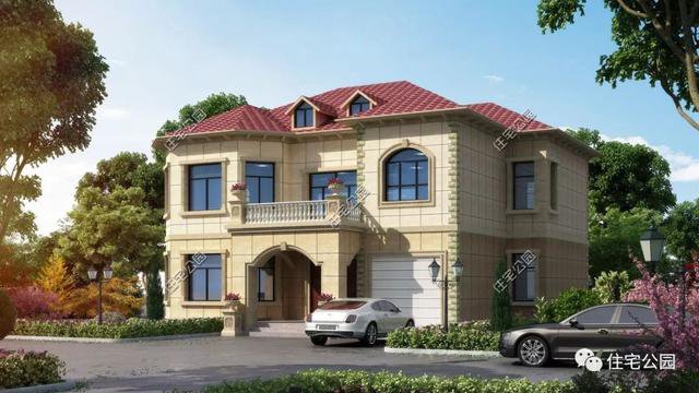 帶車庫農(nóng)村自建房子戶型和外觀圖片大全，讓你一次看個(gè)夠