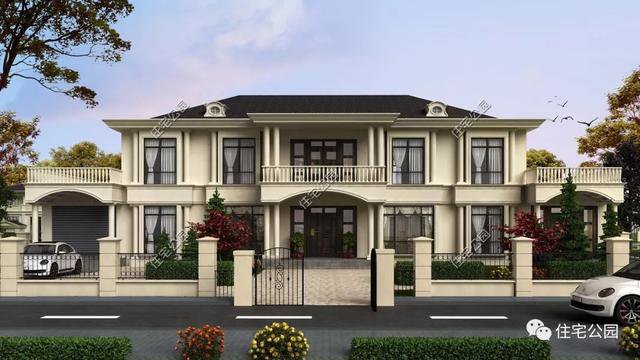 帶車庫農(nóng)村自建房子戶型和外觀圖片大全，讓你一次看個(gè)夠