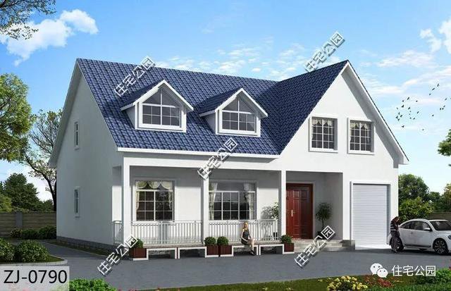 帶車庫農(nóng)村自建房子戶型和外觀圖片大全，讓你一次看個(gè)夠