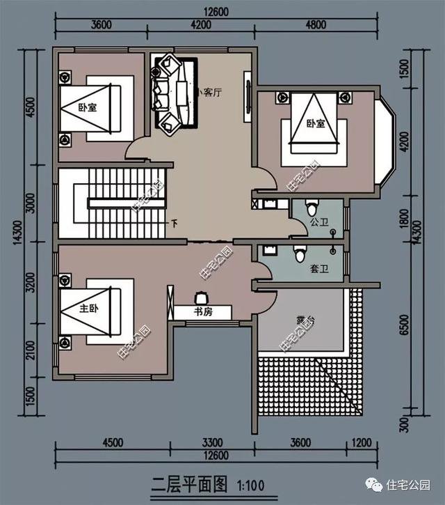 帶車庫農(nóng)村自建房子戶型和外觀圖片大全，讓你一次看個(gè)夠