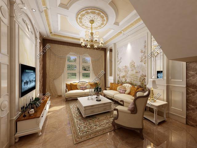 7米面寬的鄉(xiāng)村二層小洋樓戶型，小開間都能設計的這么好