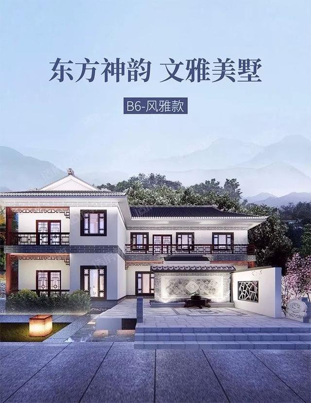 仿古中式二層住宅樓設計圖，中國傳統(tǒng)精髓，真是美爆了
