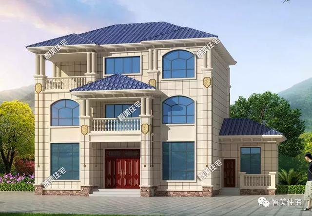 16×10米左右的三層自建房子戶型圖，還帶神位