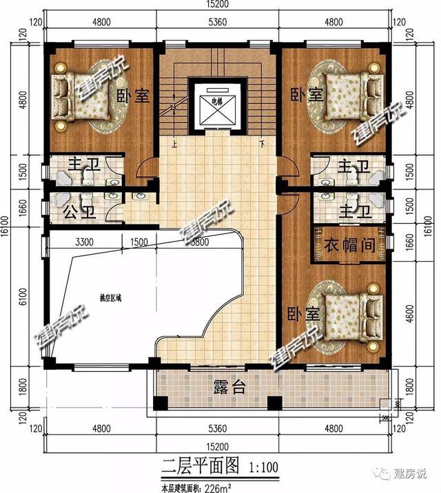 豪華歐式別墅三層民宅設(shè)計(jì)戶(hù)型圖，酒窖/ktv/電梯都有