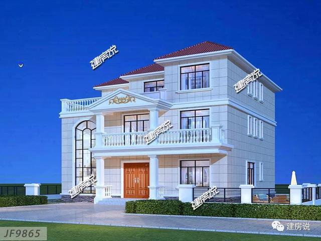 豪華歐式別墅三層民宅設(shè)計(jì)戶(hù)型圖，酒窖/ktv/電梯都有