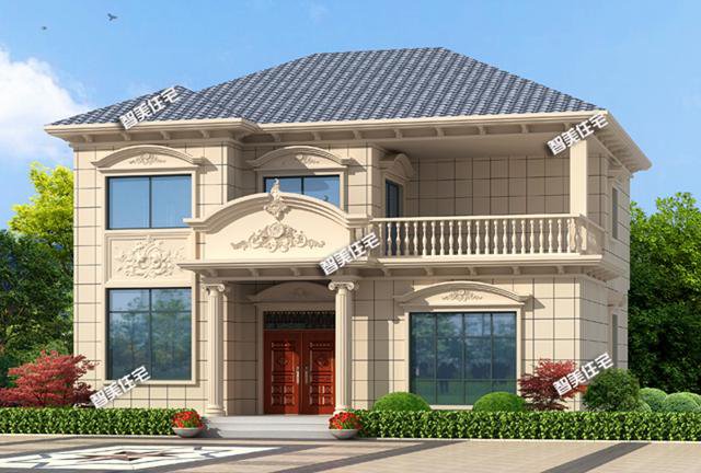 2棟主體造價24萬的新農村住宅戶型圖，見過的人都喜歡