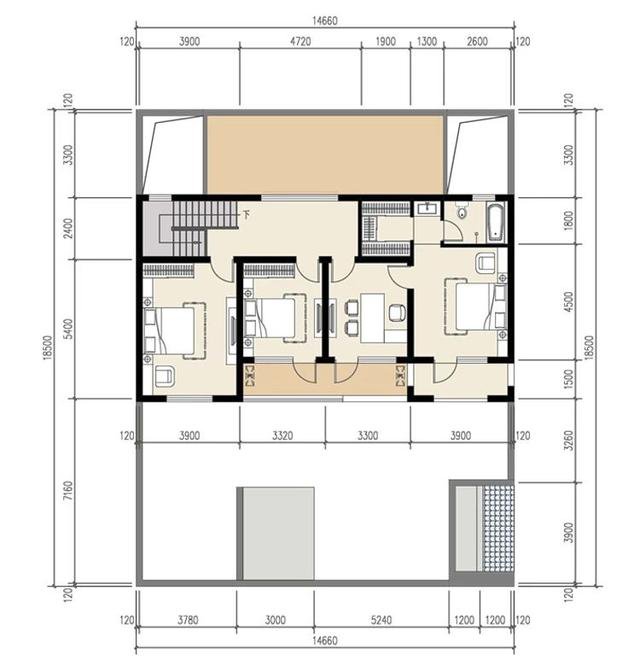 4款風(fēng)格不同的農(nóng)村民宅戶型圖，你更喜歡什么風(fēng)格？