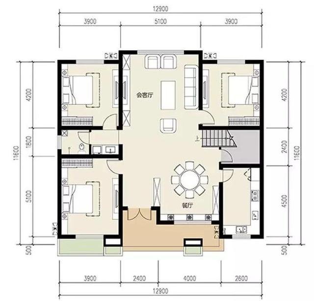 4款風(fēng)格不同的農(nóng)村民宅戶型圖，你更喜歡什么風(fēng)格？