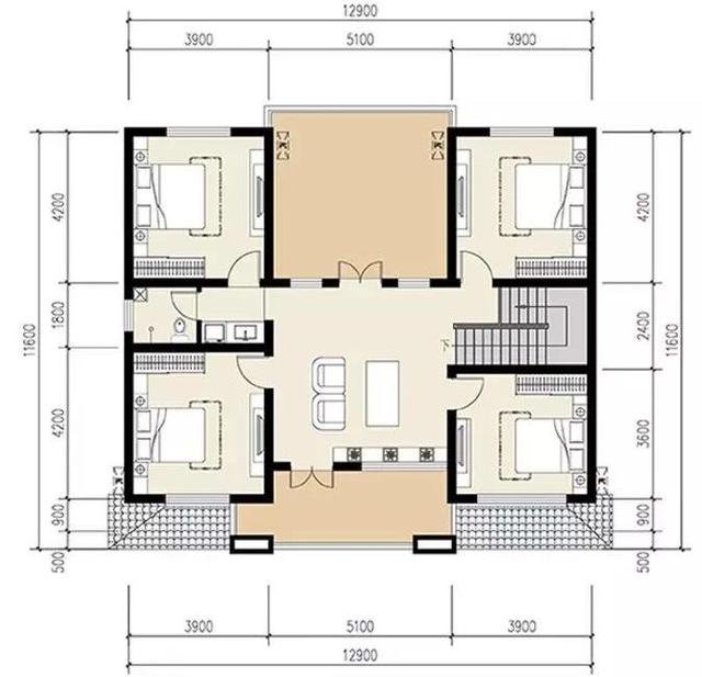 4款風(fēng)格不同的農(nóng)村民宅戶型圖，你更喜歡什么風(fēng)格？