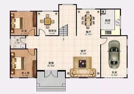 4款風(fēng)格不同的農(nóng)村民宅戶型圖，你更喜歡什么風(fēng)格？