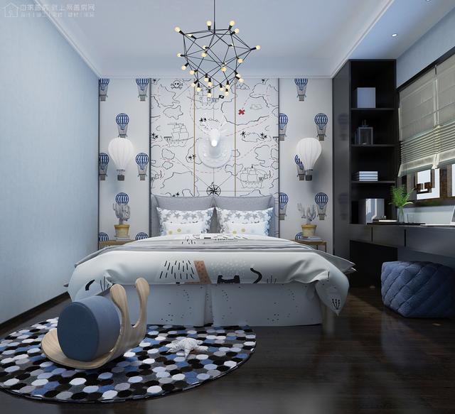 帶中式小院的農村住宅戶型圖，住進去肯定很愜意