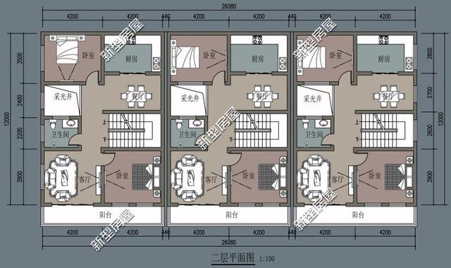 新農(nóng)村臨街自建房戶型，帶商鋪的別墅設(shè)計更實(shí)用