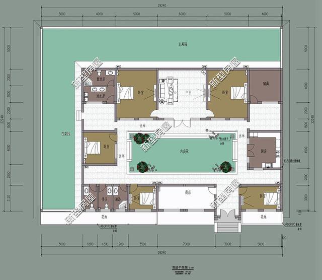 新農(nóng)村臨街自建房戶型，帶商鋪的別墅設(shè)計更實(shí)用