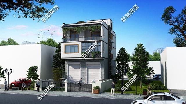 新農(nóng)村臨街自建房戶型，帶商鋪的別墅設(shè)計更實(shí)用