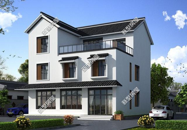 新農(nóng)村臨街自建房戶型，帶商鋪的別墅設(shè)計更實(shí)用