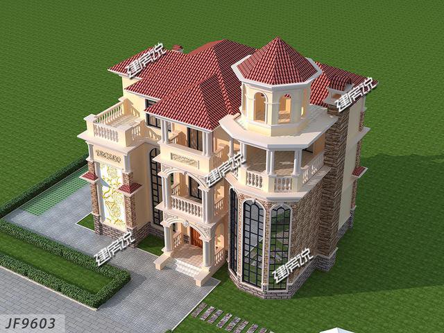 氣派豪華的幾套別墅圖片，誰(shuí)還敢說(shuō)農(nóng)村跟不上城市的潮流