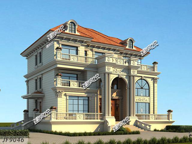 氣派豪華的幾套別墅圖片，誰(shuí)還敢說(shuō)農(nóng)村跟不上城市的潮流