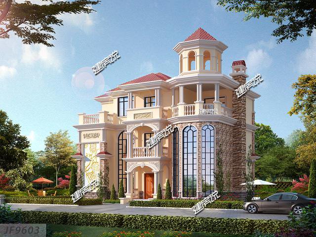 氣派豪華的幾套別墅圖片，誰(shuí)還敢說(shuō)農(nóng)村跟不上城市的潮流