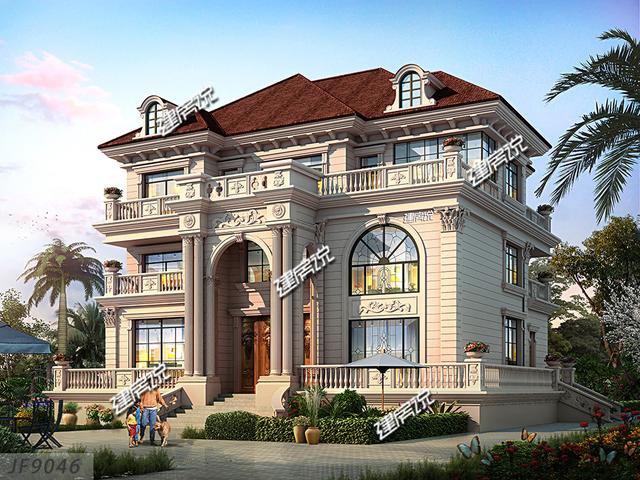 氣派豪華的幾套別墅圖片，誰(shuí)還敢說(shuō)農(nóng)村跟不上城市的潮流