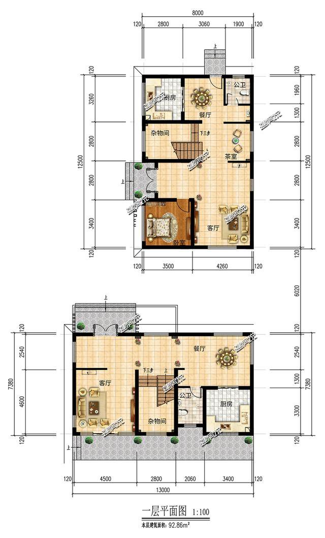 氣派豪華的幾套別墅圖片，誰(shuí)還敢說(shuō)農(nóng)村跟不上城市的潮流