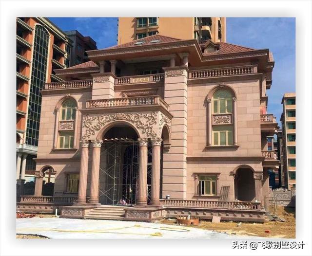 幾十款純歐式別墅完工實(shí)景圖照片，每一款都豪華高端