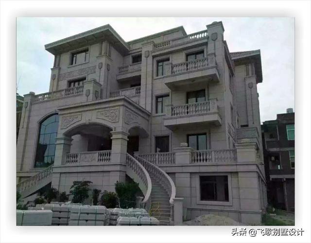 幾十款純歐式別墅完工實(shí)景圖照片，每一款都豪華高端