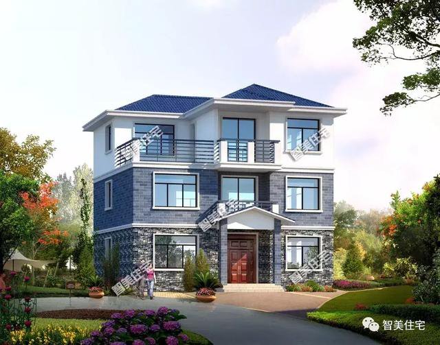 云南和江西喜歡的三層自建房屋戶型圖，面寬12米左右