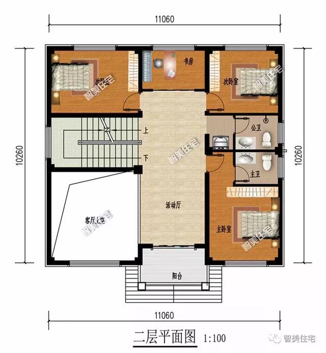 云南和江西喜歡的三層自建房屋戶型圖，面寬12米左右