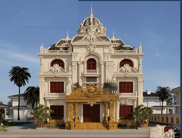 城堡類型的住房圖片，隨便建一棟就是全村最豪別墅