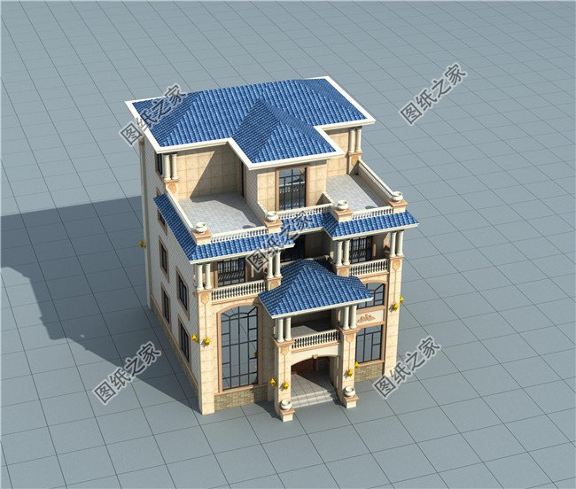 四層復(fù)式別墅設(shè)計圖片大全，歐式風(fēng)格