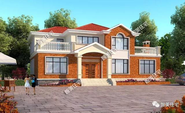 2套帶柴火房的自建房戶型方案，村里老人家都喜歡