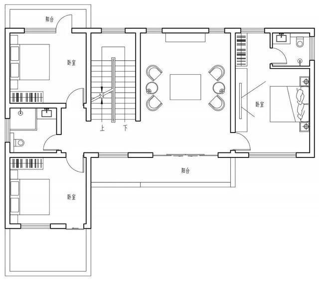 4套帶小院子的農村住宅戶型圖，2款傳統(tǒng)，2款時尚