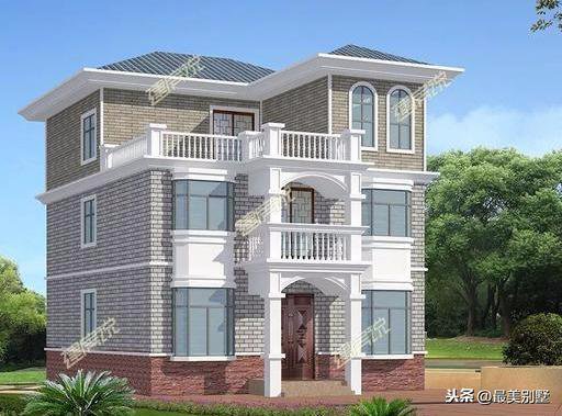 3款120平的簡(jiǎn)歐農(nóng)村房子戶型方案圖，50萬(wàn)預(yù)算足矣