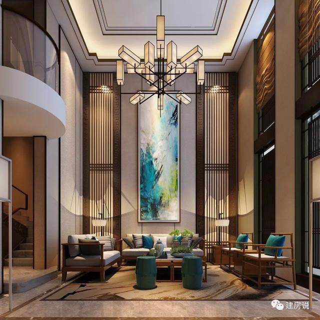 占地123平新中式農(nóng)村房子設(shè)計方案圖，住在里面睡覺到能笑醒