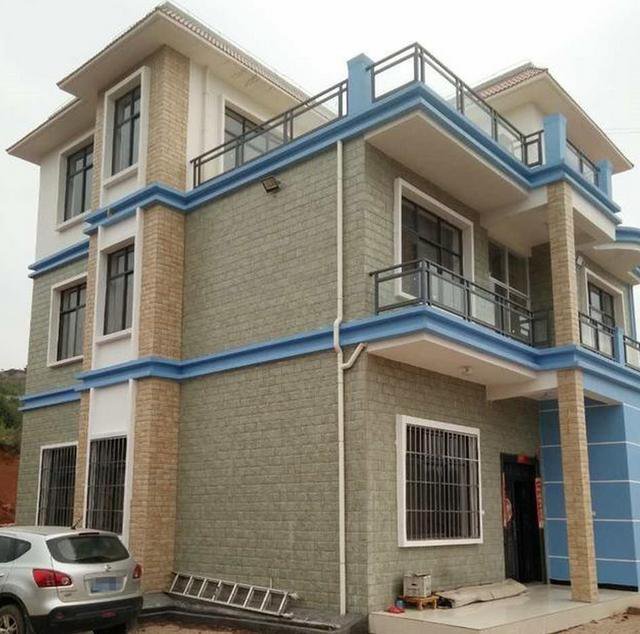 農(nóng)村三層平屋頂樓房建造實拍，完工圖真漂亮，總共花了59萬