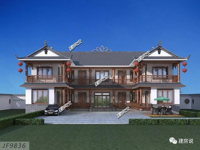 30款中式四合院效果圖外觀圖片大全，可私人定制圖紙