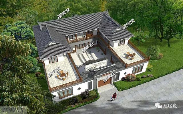 30款中式四合院效果圖外觀圖片大全，可私人定制圖紙