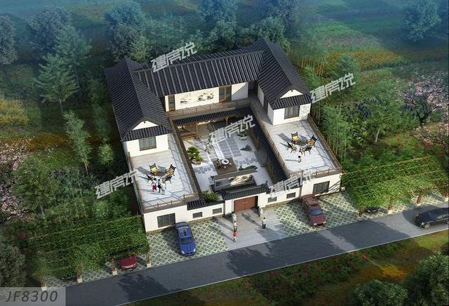 30款中式四合院效果圖外觀圖片大全，可私人定制圖紙