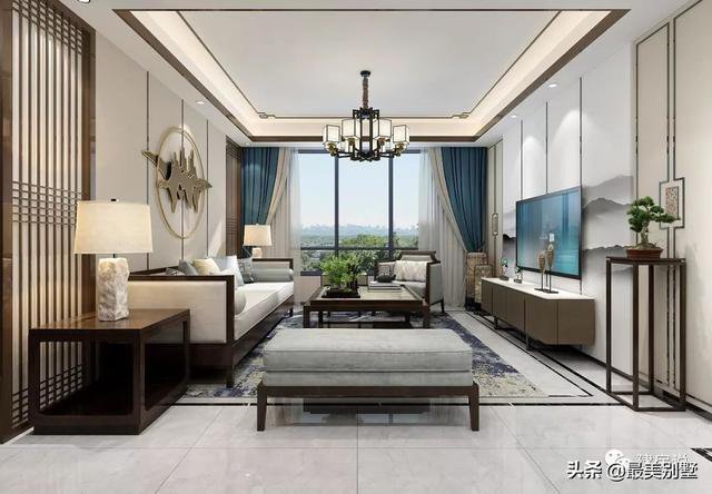 新中式四合院風(fēng)格三層自建房戶型圖，大氣高端有內(nèi)涵