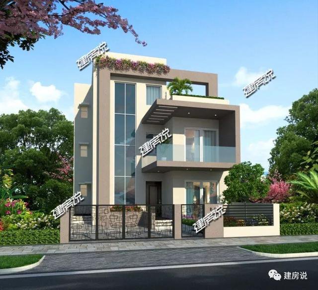 20款現(xiàn)代風(fēng)格自建房圖片大全，實(shí)景照片更好看