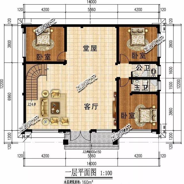 35萬新中式別墅戶型圖，農(nóng)村自己按圖選這套顏值高