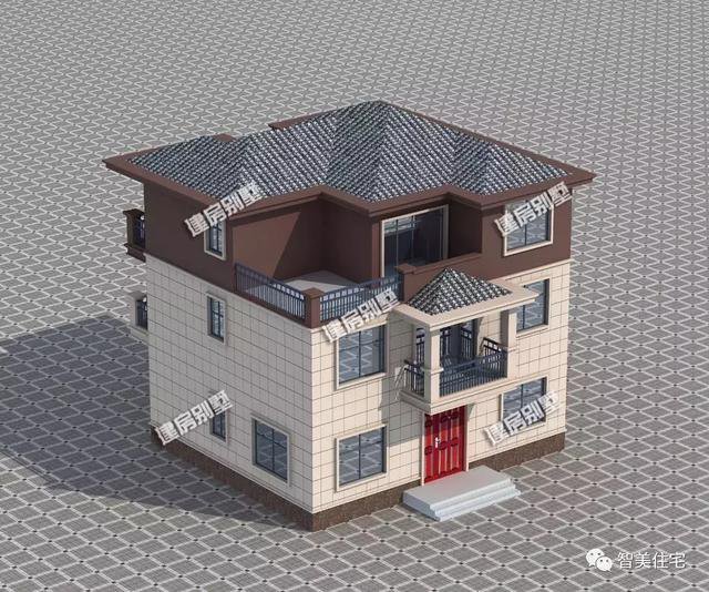 幾款新中式風格的農村住宅戶型圖，喜歡第一款的比較多