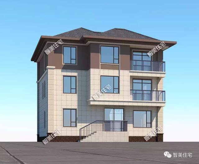 幾款新中式風格的農村住宅戶型圖，喜歡第一款的比較多