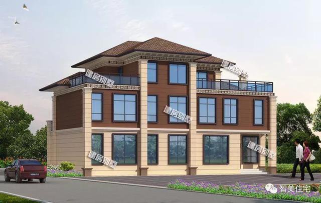 幾款新中式風格的農村住宅戶型圖，喜歡第一款的比較多